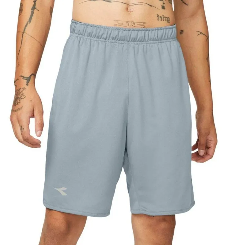 Short Diadora Small Logo Masculino - Cinza P