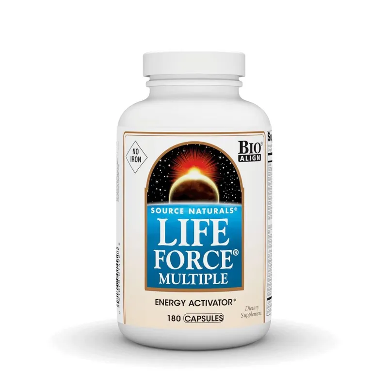 Multivitamínico Source Naturals Life Force Multiple Iron Free