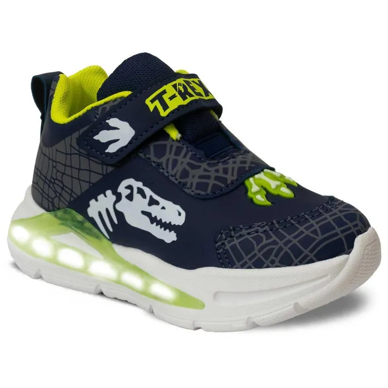 Tenis Dino Calce Facil Led 20ao30 Masculino Infantil 11.124