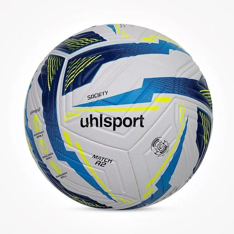 BOLA SOCIETY UHLSPORT MATCH R2 - Branco+Azul