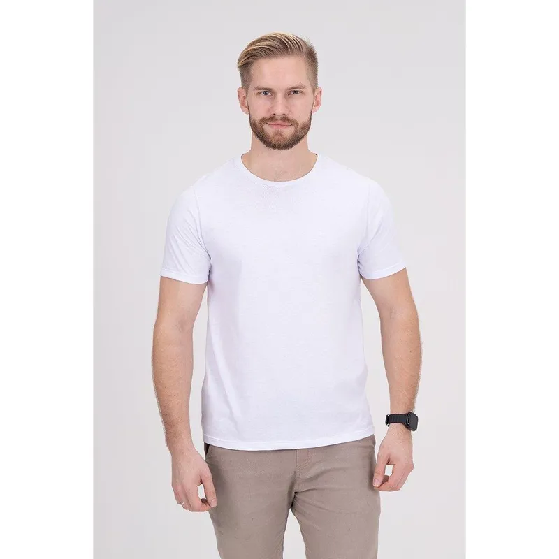 Kit 3 Camisas Básicas Adulto Mescla