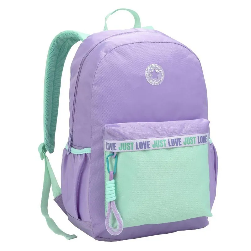 Mochila Escolar Juvenil Feminina Multicolor