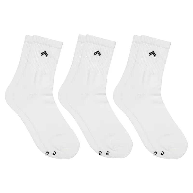 Kit 3 Pares de Meias Up Urban Casual Algodão Atoalhada Cano Médio Unissex