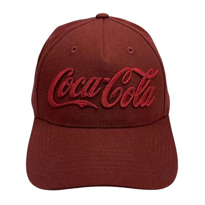 Boné Coca Cola Masculino Bordado Especial Logo Frontal 40250 Preto