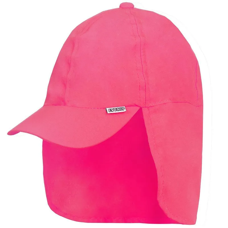 Boné Infantil Proteção UV Microfibra Pink Neon Everly