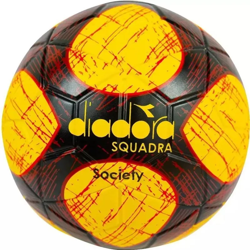 Bola de Futebol Diadora Society Squadra - e Preto