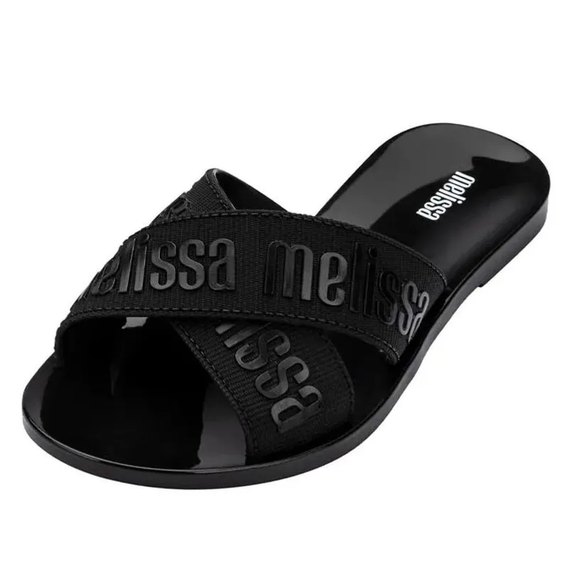 Chinelo Feminino Facil Calce Slide Melissa M Lover 35740