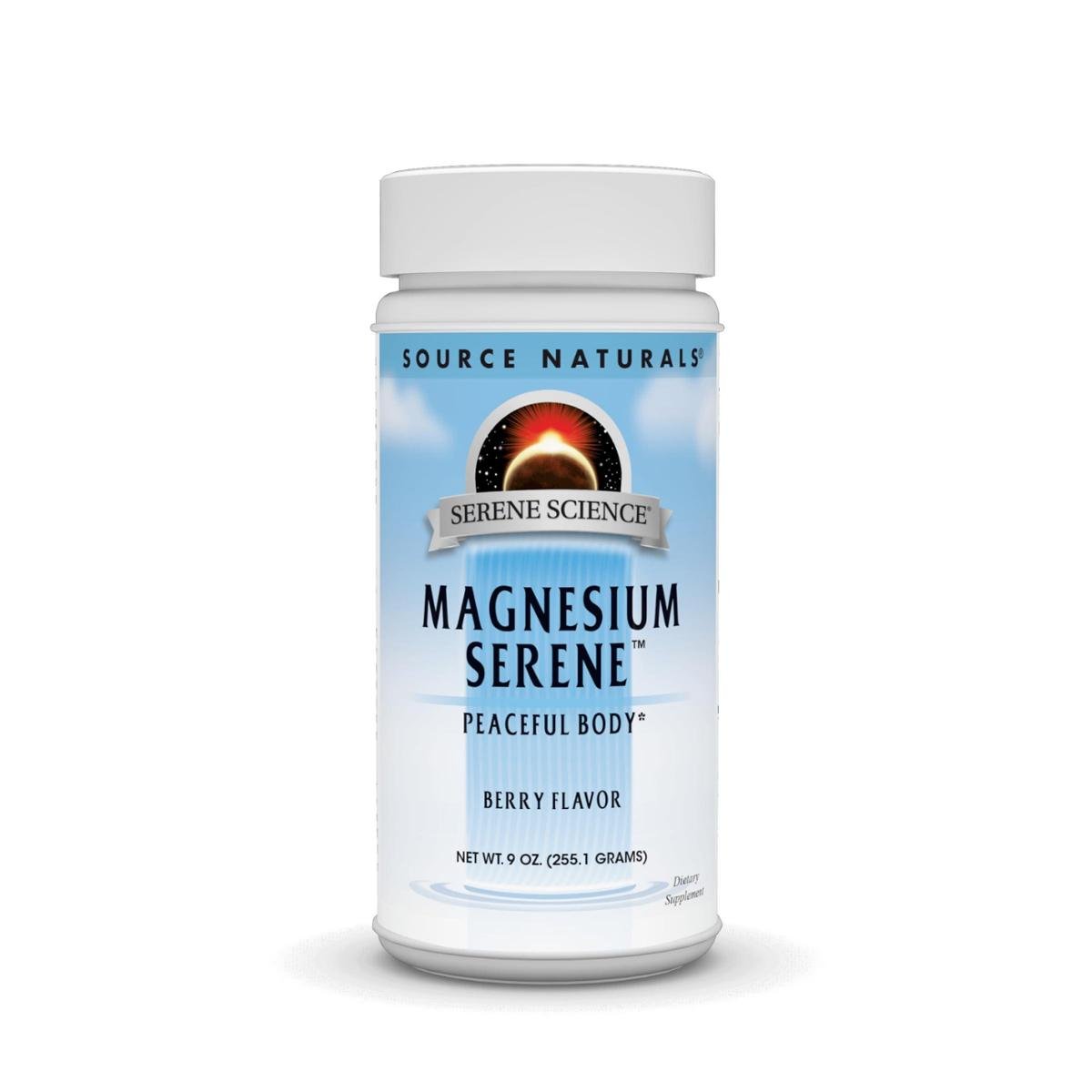 Suplemento mineral Source Naturals Magnesium Serene Berry 255g