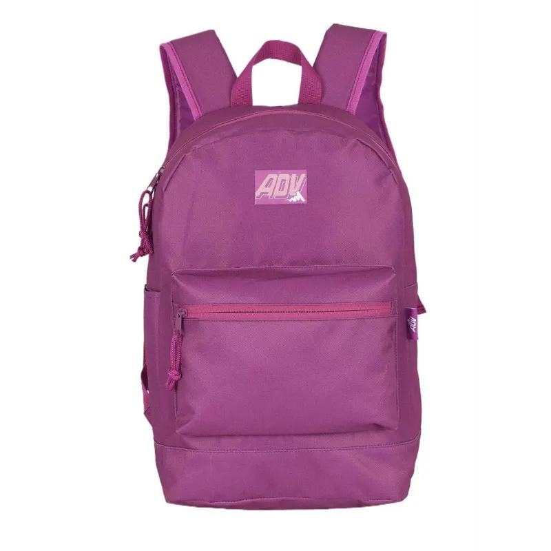 Mochila Resistente Bolso frontal Faculdade escola Academia feminina masculina Média 20l