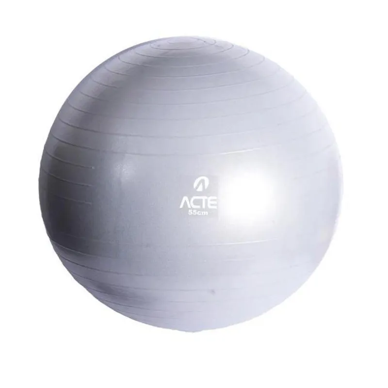 Bola Suiça Acte Pilates e Yoga 55 cm + Video Aula