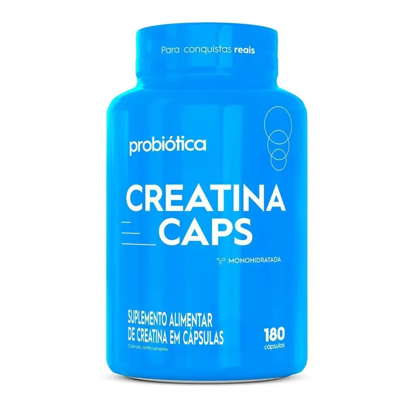 Creatina Em Cápsulas Monohidratada 180 Caps - Probiótica