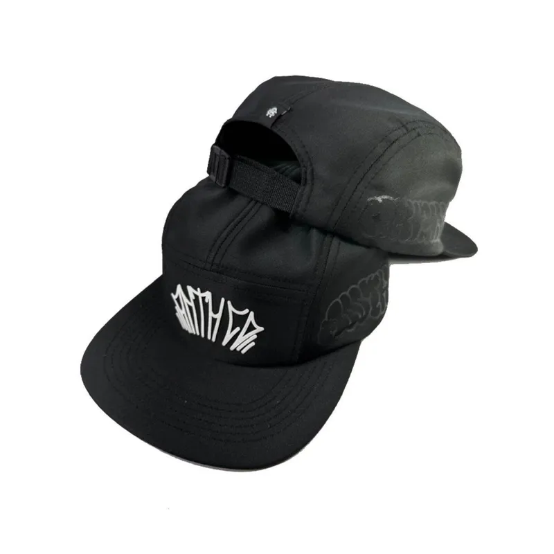 Boné Anth Co Five Panel Pixo Tag Bomb Lateral Kalil Preto