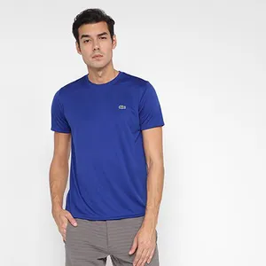 Camiseta Lacoste Treino Logo Masculina