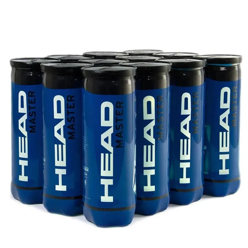Bola de Tênis Head Master Pack com 12 tubos