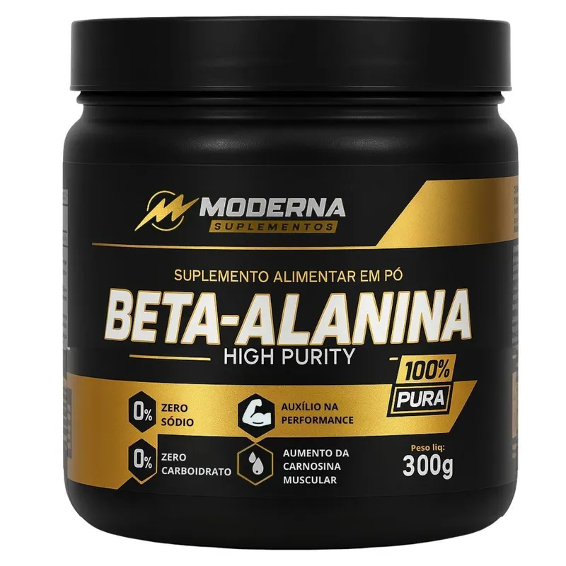 Beta-Alanina 300g Moderna Suplementos 150 Doses