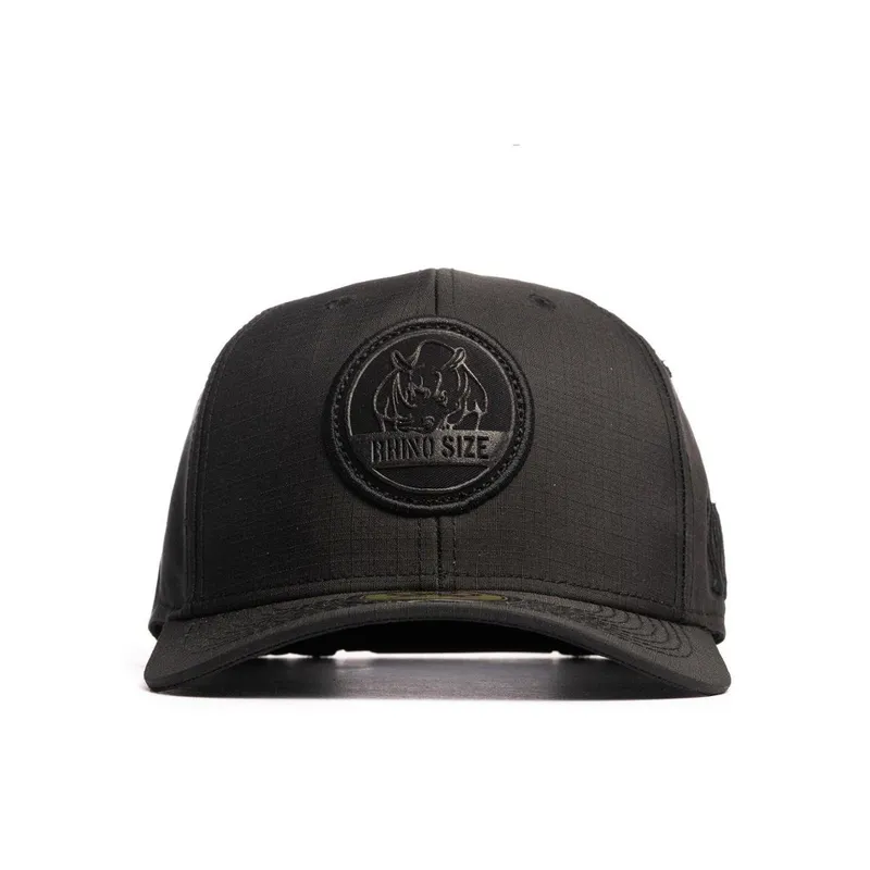Boné Rhinosize Animal All Black Aba Curva Preto E-stars