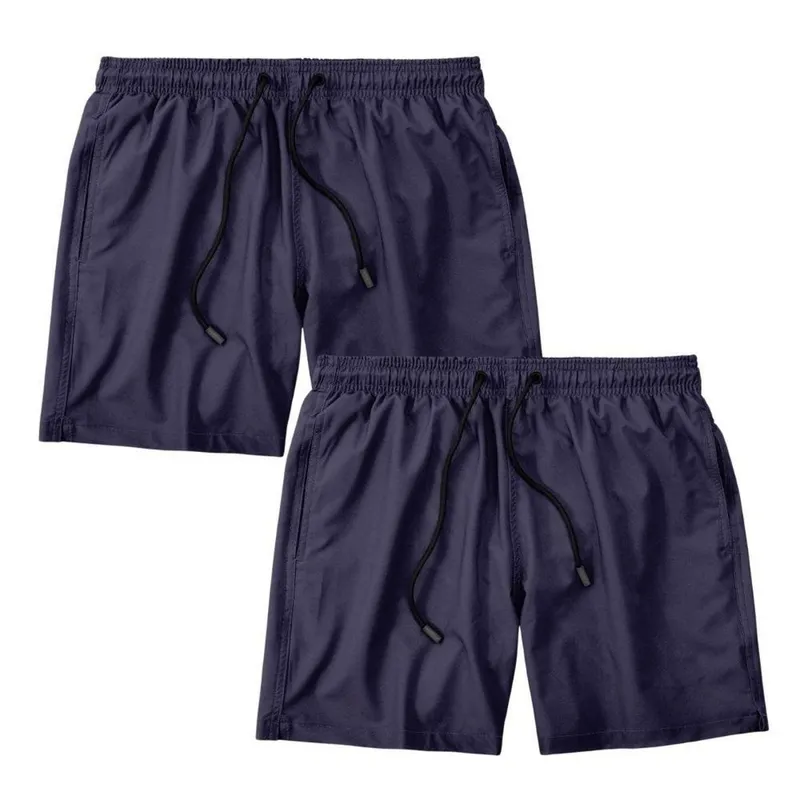 Kit 2 Shorts Masculino Bermuda Praia Academia Treino Esporte Shorts Gênero:Homem;Tamanho:G;Cor:
