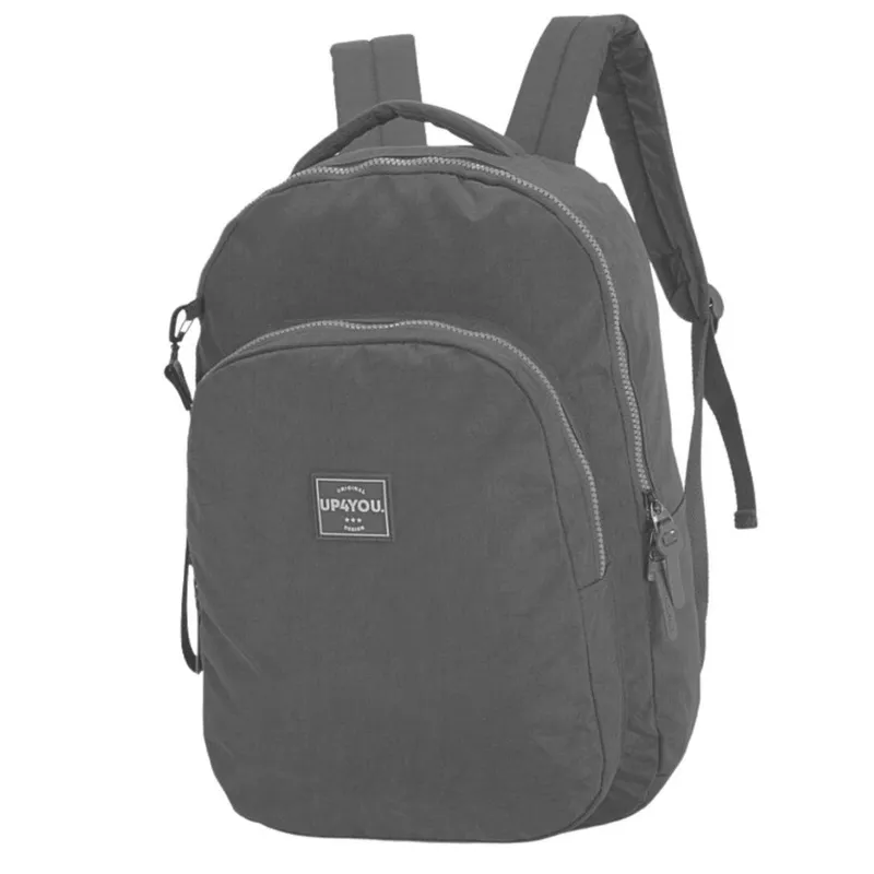 Mochila Escolar Juvenil Masculina Bolsa Crinkle Up4you Promo