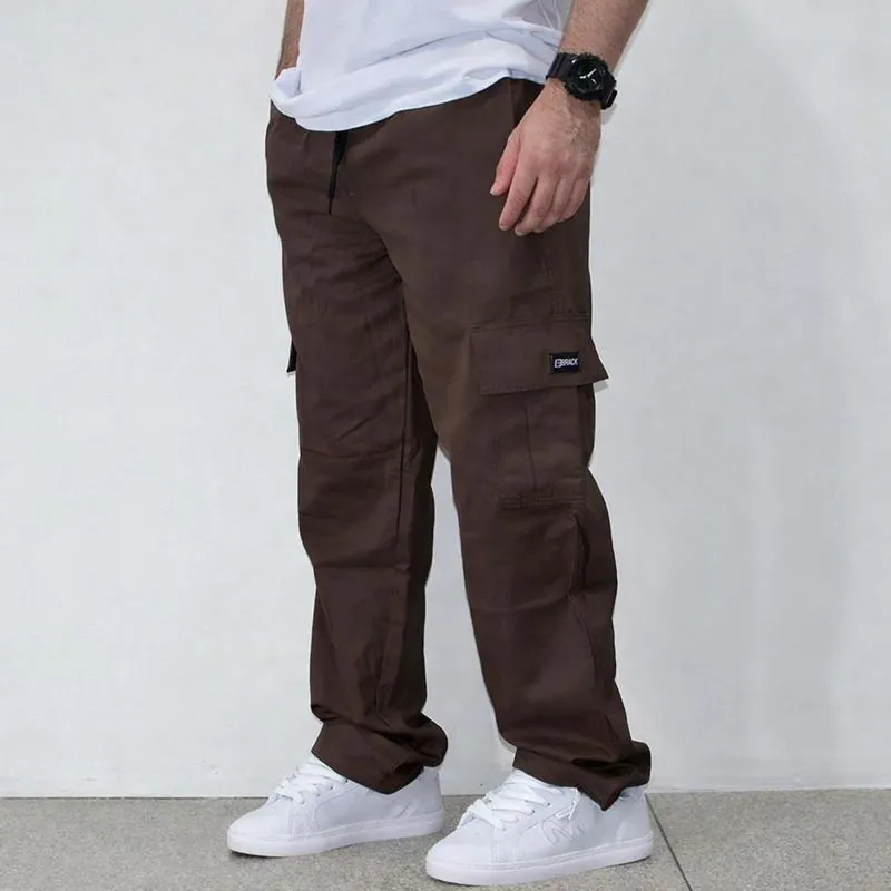 Calça Brack Cargo Baggy Marrom