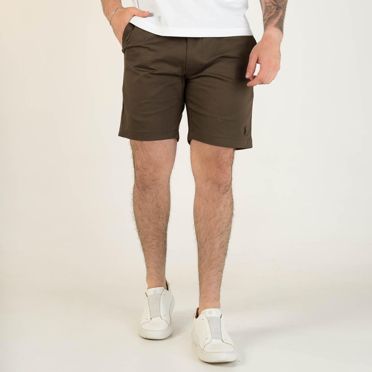 Shorts Sarja Ralph Lauren Verde Militar