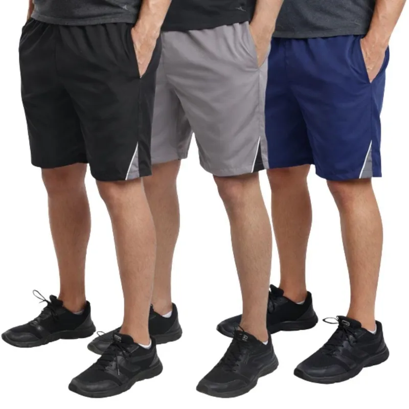 Kit 3 Shorts OxSilver Tactel Básico Masculino