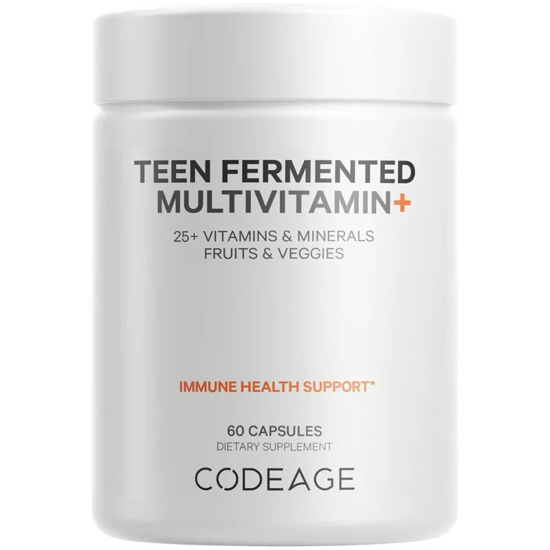 Suplemento Multivitamínico Codeage Teen'S Daily 60 Cápsulas