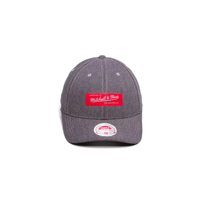 Boné Mitchell & Ness Aba Curva Flex Fit Branded Masculino
