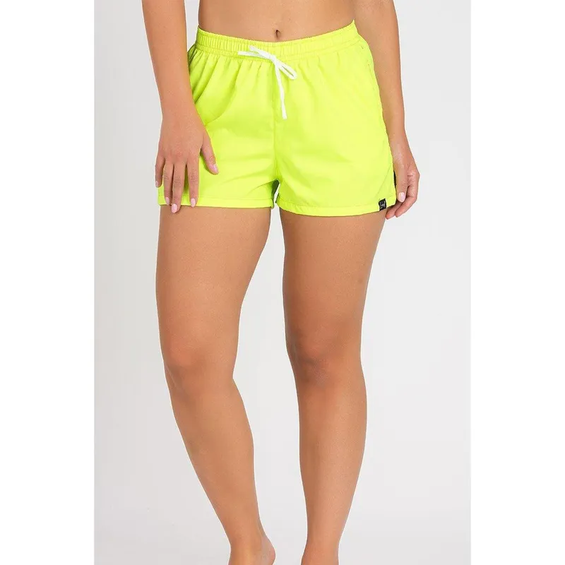 Short Praia Confort Verde Lima Neon