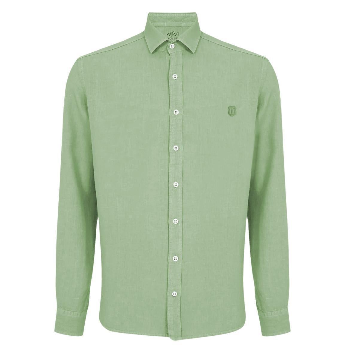 Camisa ML Comfort Individual Linho