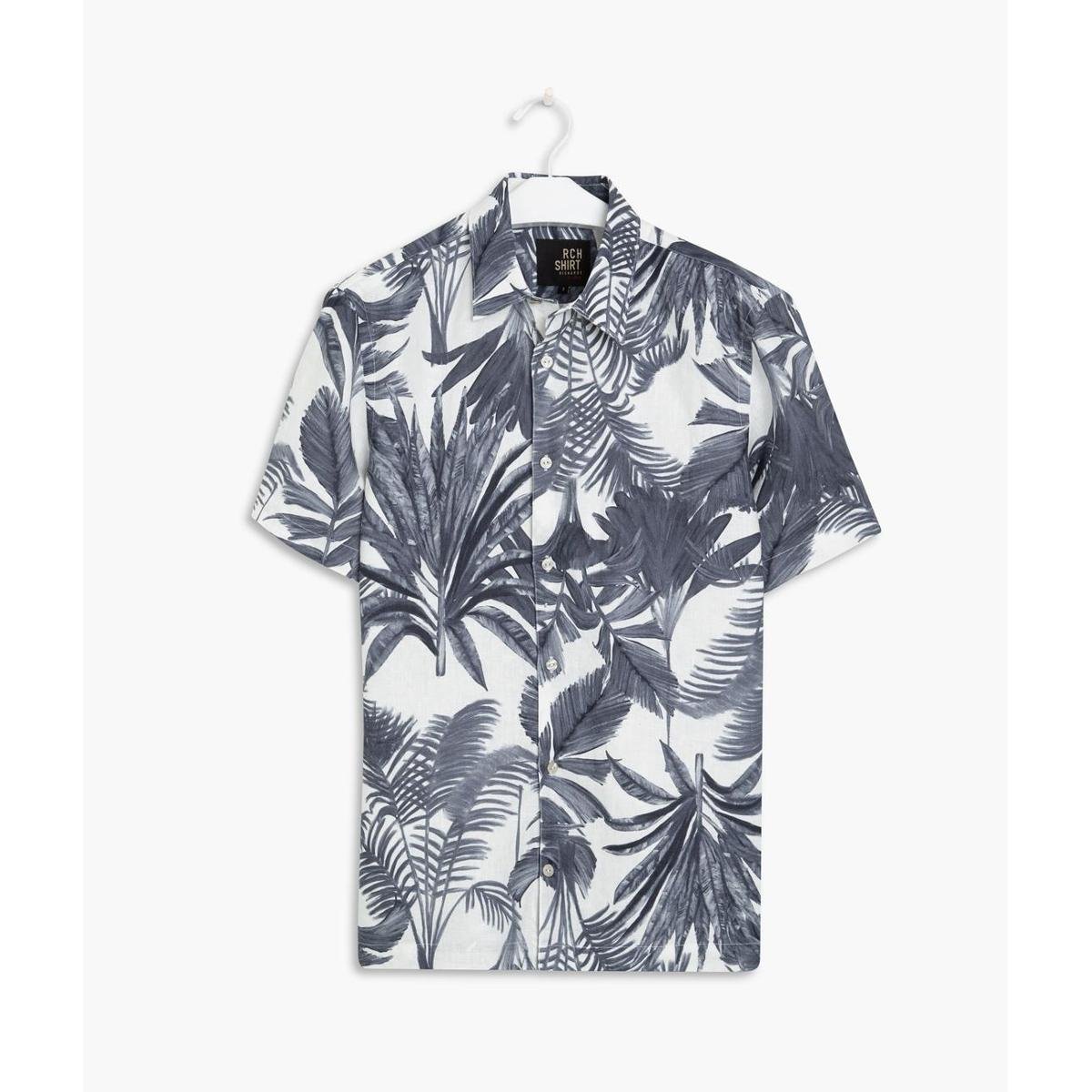 Camisa Linho Arvoredo Cinza mescla 006