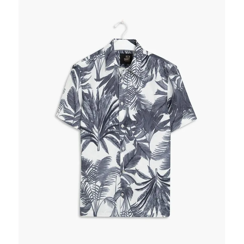 Camisa Linho Arvoredo Cinza mescla 006
