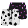 Kit 2 Shorts Masculinos Plus Size Tactel Leve Treino Academia Caminhada Verão Conforto