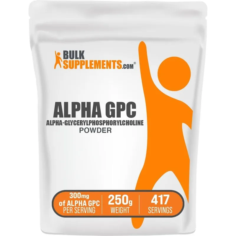 Suplemento De Colina Bulksupplements.Com Alpha Gpc 300Mg 250G