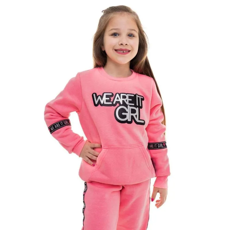 CONJUNTO MOLETOM INFANTIL FEMININO MENINAS JUVENIL BEBE 6 MESES A 16 ANOS INVERNO QUENTINHO