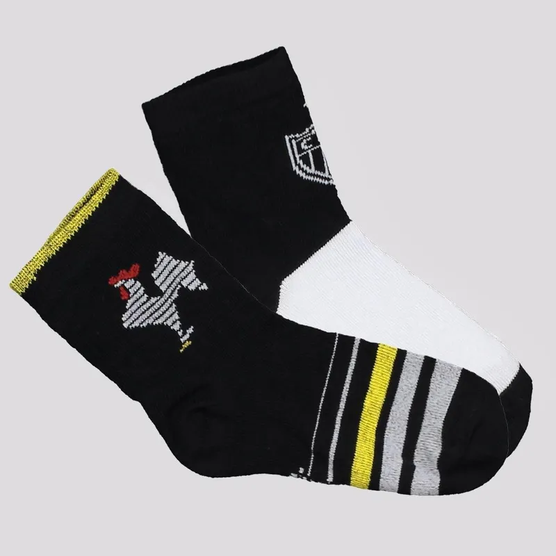 Kit Meia Atlético Mineiro 2 pares Infantil
