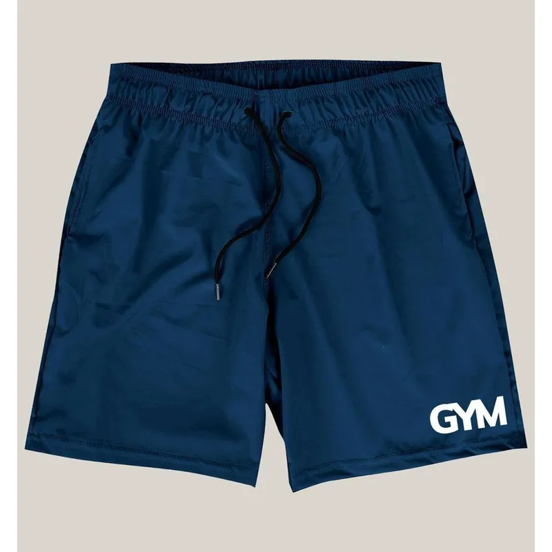 Shorts Bermuda Academia Masculino Elastano Premium WSS Gym Minimalist