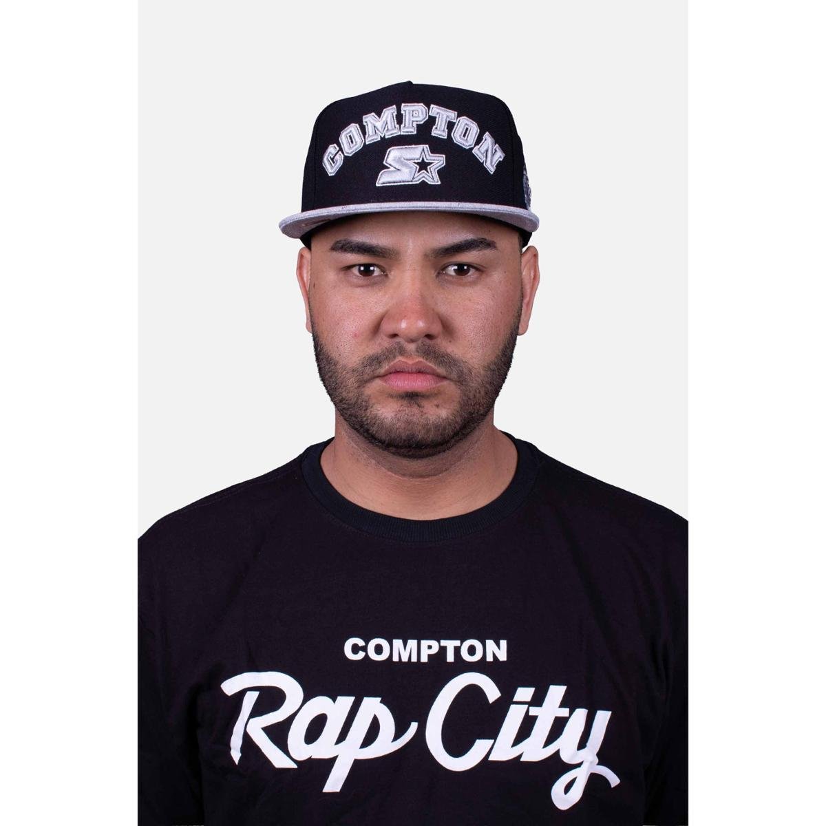 Boné Aba Reta Collab Starter X Compton Basic Preto
