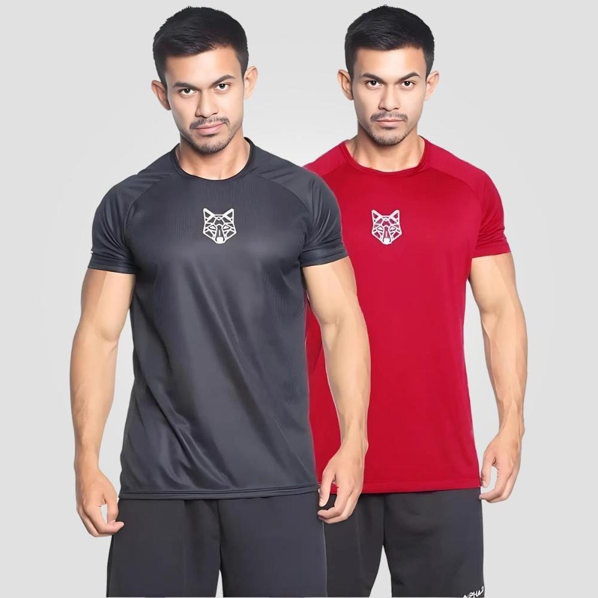 Kit 2 Camisetas Masculina Dry Alpha