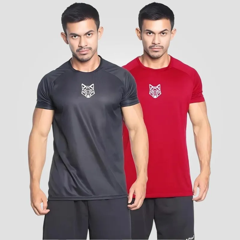 Kit 2 Camisetas Masculina Dry Alpha