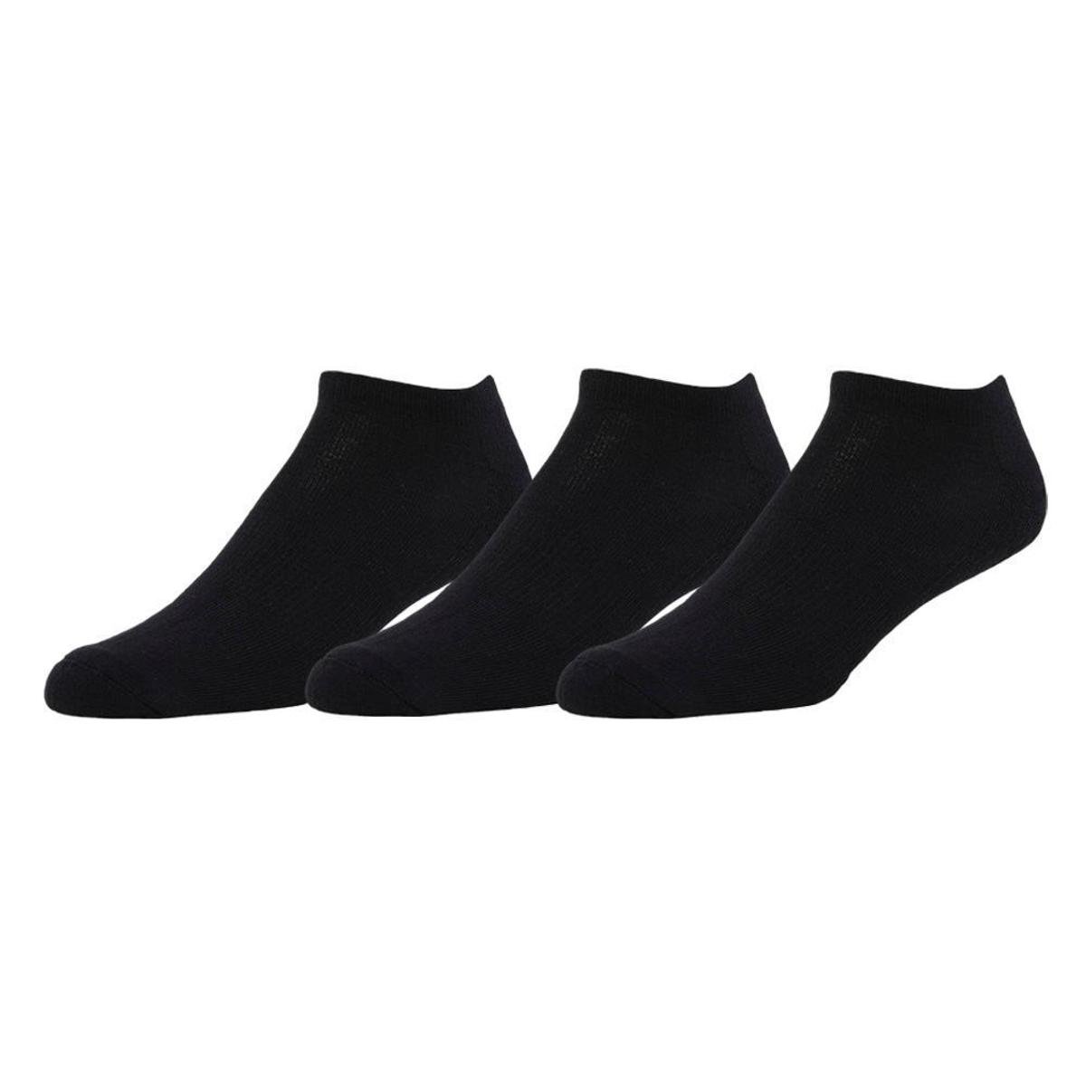 Kit 3 Pares de Meias Masculina Soquete 37/44