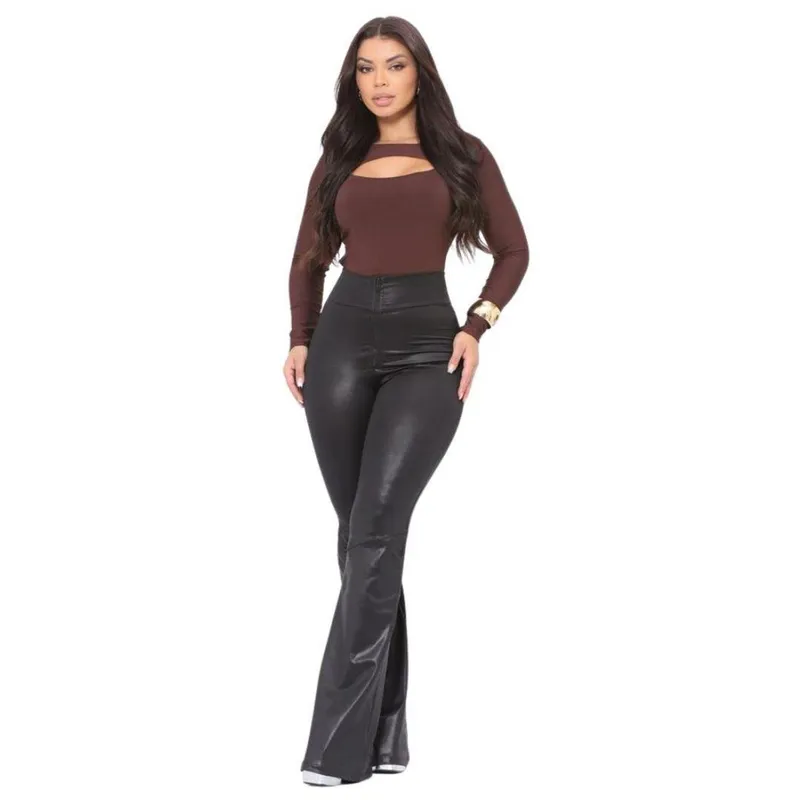 Calça Flare Cirrê Feminina Ideal para Looks Casuais e Urbanos