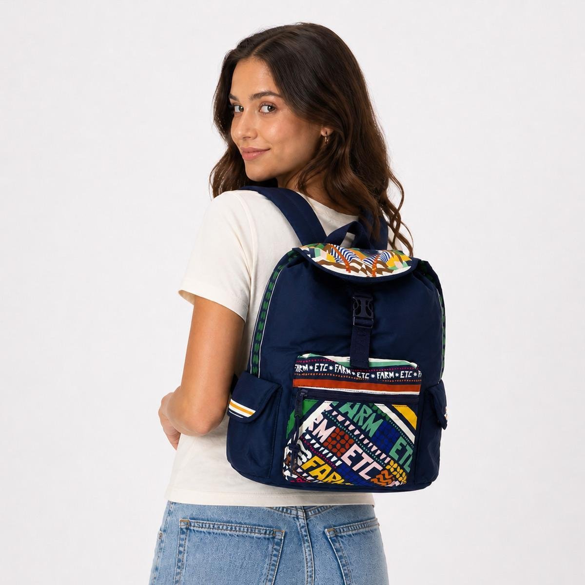 Mochila Farm Pipoca Calopsita Skatista