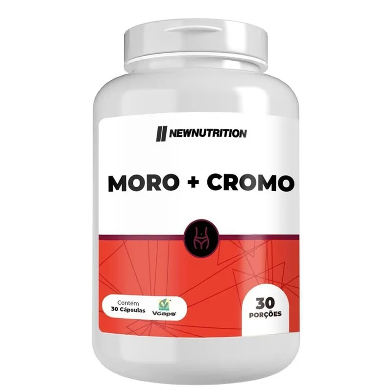 Moro + Cromo - 30 Cápsulas - NewNutrition