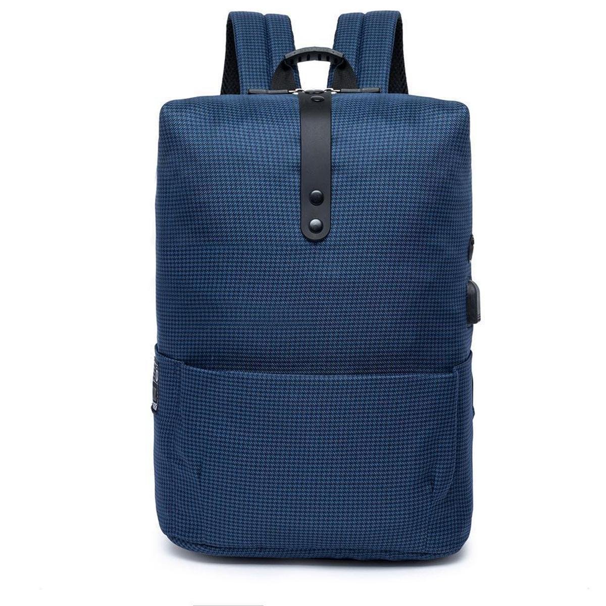 Mochila Business Viagem 14 Litros Porta USB Carregamento Anti furto