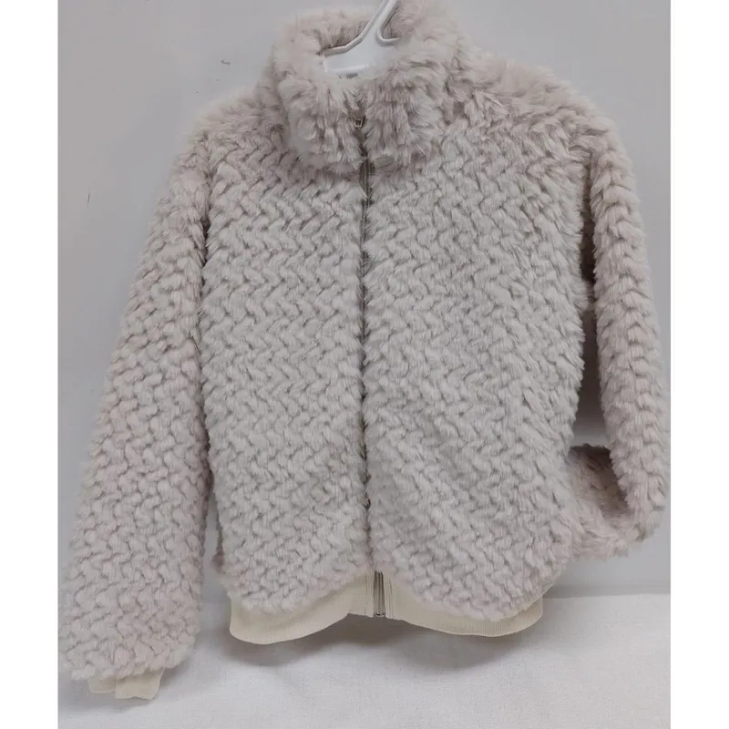 Casaco Jaqueta Pelo Luxo Infantil Menina Inverno Lessa K217