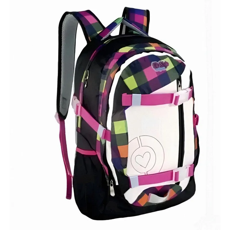 Mochila Clio Juvenil Porta Laptop Feminina