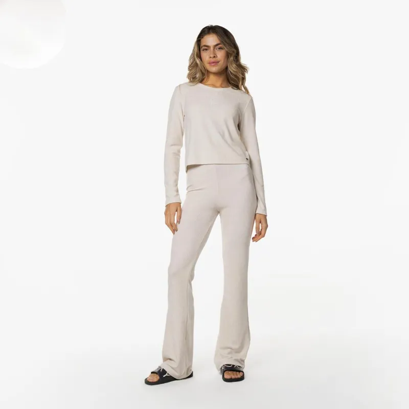 Calça Roxy Baseline Pants-AREIA-40