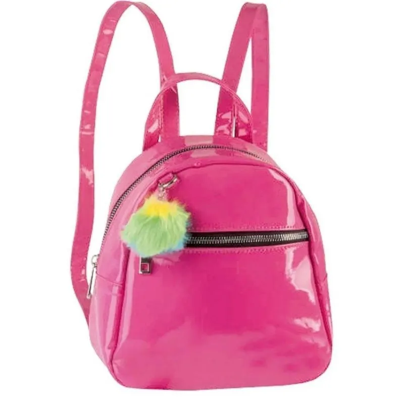 mochila juvenil rosa