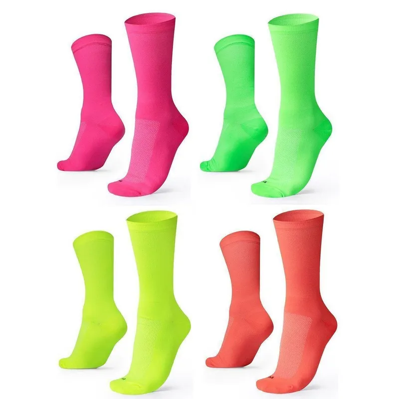 Kit 04 Pares Meia De Corrida Lisas B.V. COLORIDO 36-42