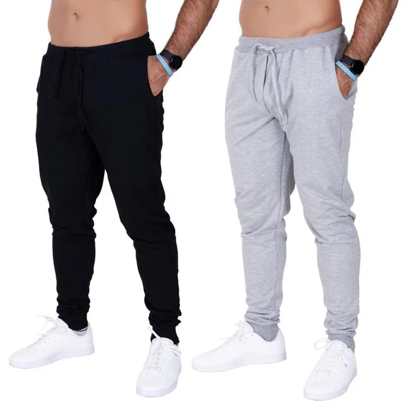 Kit 2 Calça Moletom Com Bolso Masculina Adulto